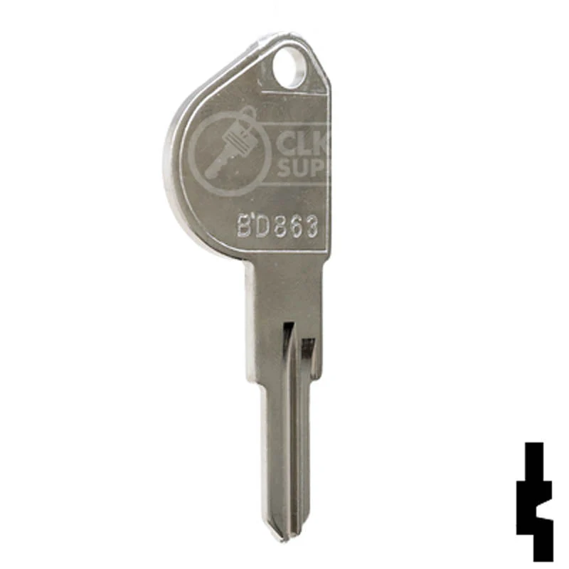 Uncut Mailbox Key | Home Depot, Lowes | BD863 - Image 4