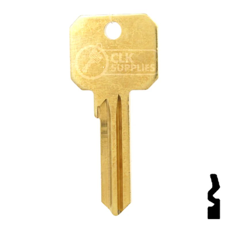 Uncut NB Key Blank | Corbin Russwin | RU45, 1011D1 - Image 24