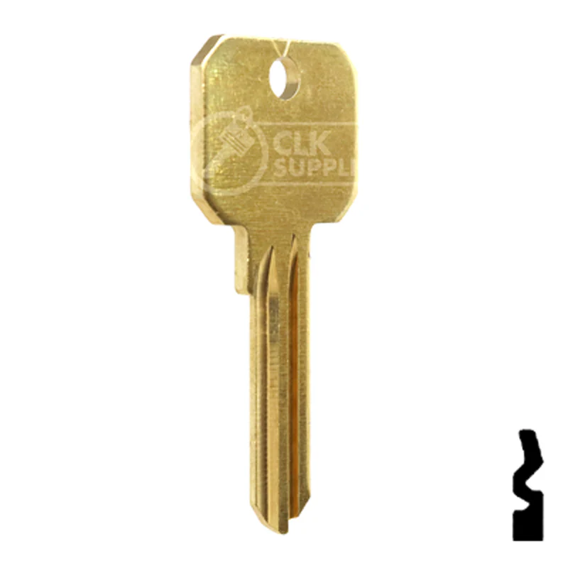 Uncut NB Key Blank | Corbin Russwin | RU45, 1011D1 - Image 4