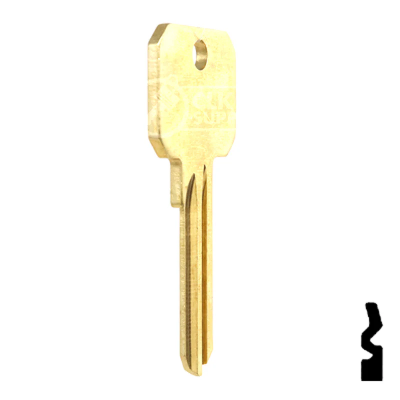 Uncut NB Key Blank | Corbin Russwin | RU45, 1011D1 - Image 5