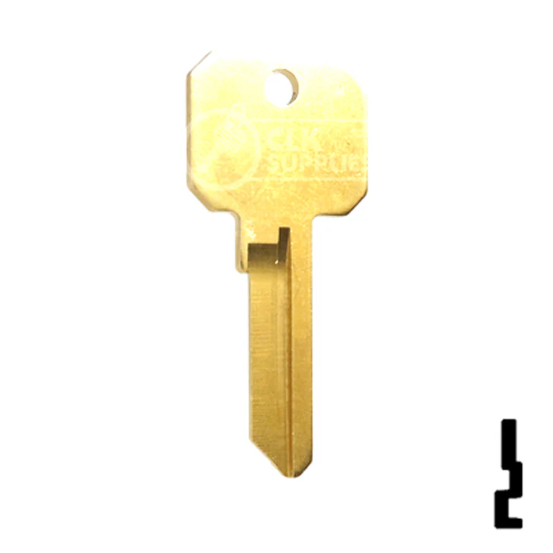 Uncut NB Key Blank | Weiser | WK2 - Image 14