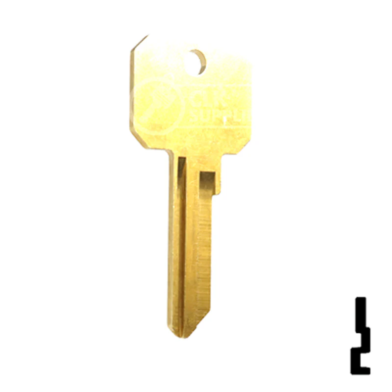 Uncut NB Key Blank | Weiser | WK2 - Image 3