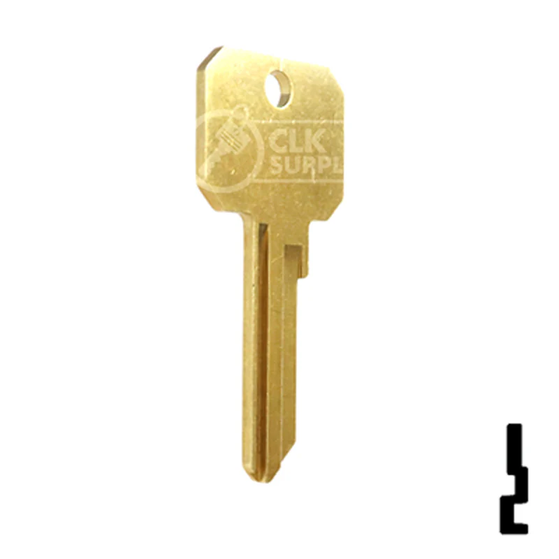 Uncut NB Key Blank | Weiser | WK2 - Image 4