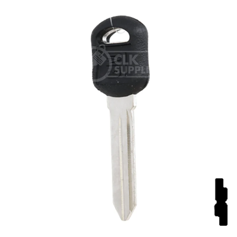 Uncut OEM Plastic Head Key Blank | Buick | 597749 - Image 11