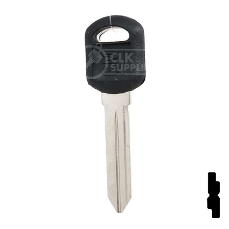 Uncut OEM Plastic Head Key Blank | Buick | 597749 - Image 12