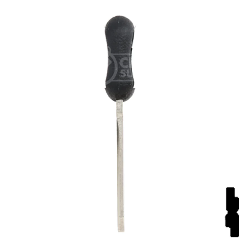 Uncut OEM Plastic Head Key Blank | Buick | 597749 - Image 19