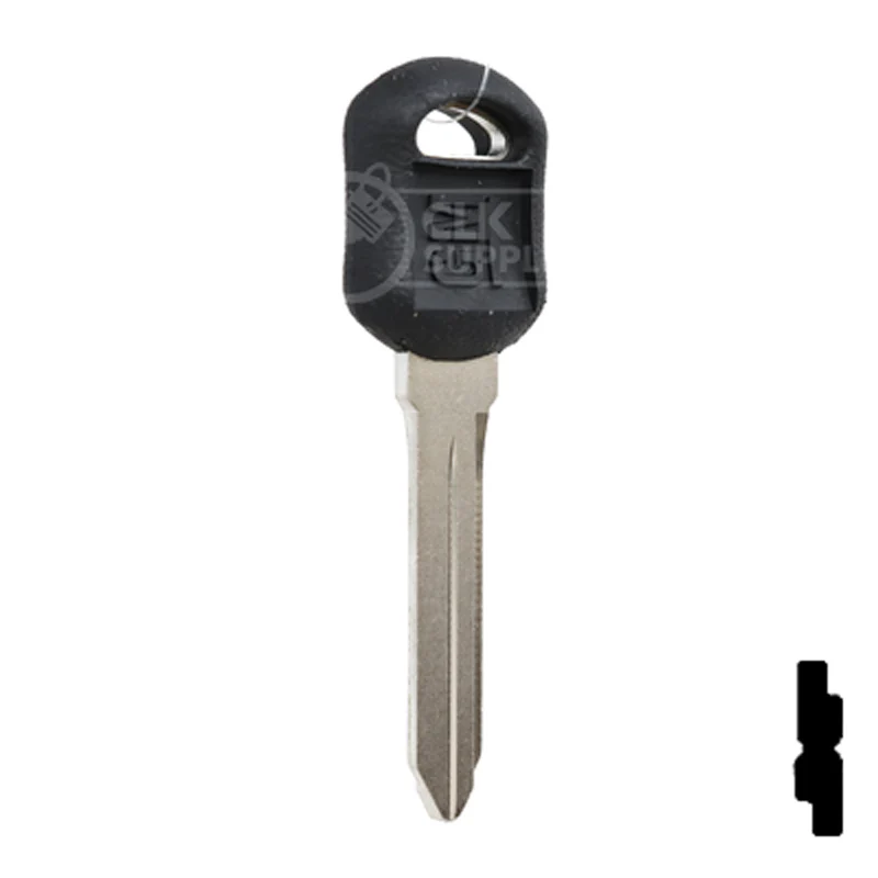 Uncut OEM Plastic Head Key Blank | Buick | 597749 - Image 4