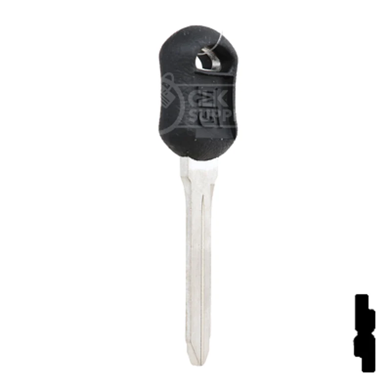 Uncut OEM Plastic Head Key Blank | Buick | 597749 - Image 5