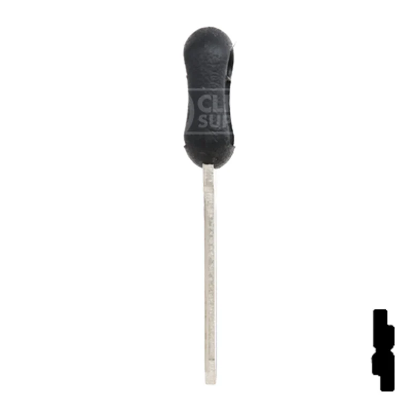 Uncut OEM Plastic Head Key Blank | Buick | 597749 - Image 7