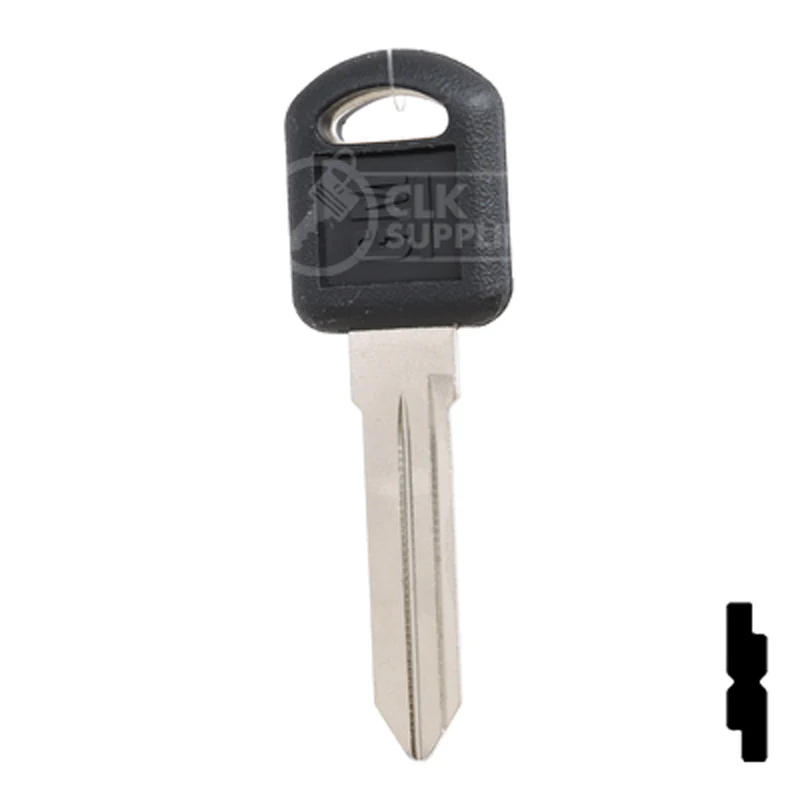 Uncut OEM Plastic Head Key Blank | Chevrolet | 596222 - Image 12