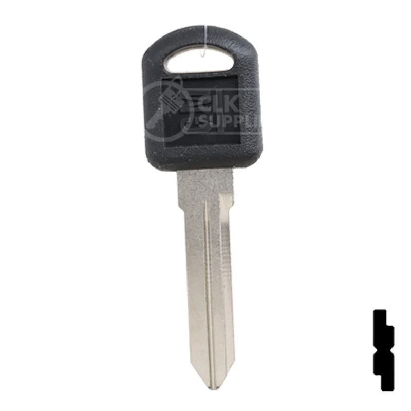 Uncut OEM Plastic Head Key Blank | Chevrolet | 596222 - Image 13