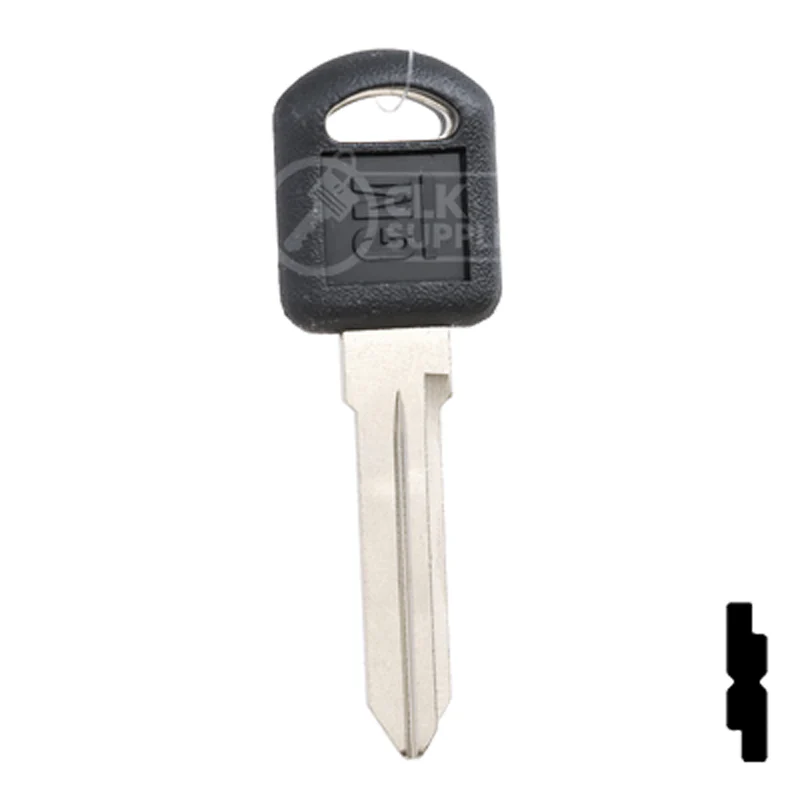 Uncut OEM Plastic Head Key Blank | Chevrolet | 596222 - Image 14
