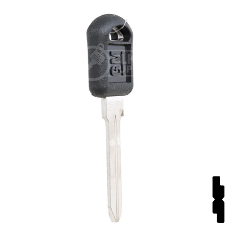 Uncut OEM Plastic Head Key Blank | Chevrolet | 596222 - Image 17
