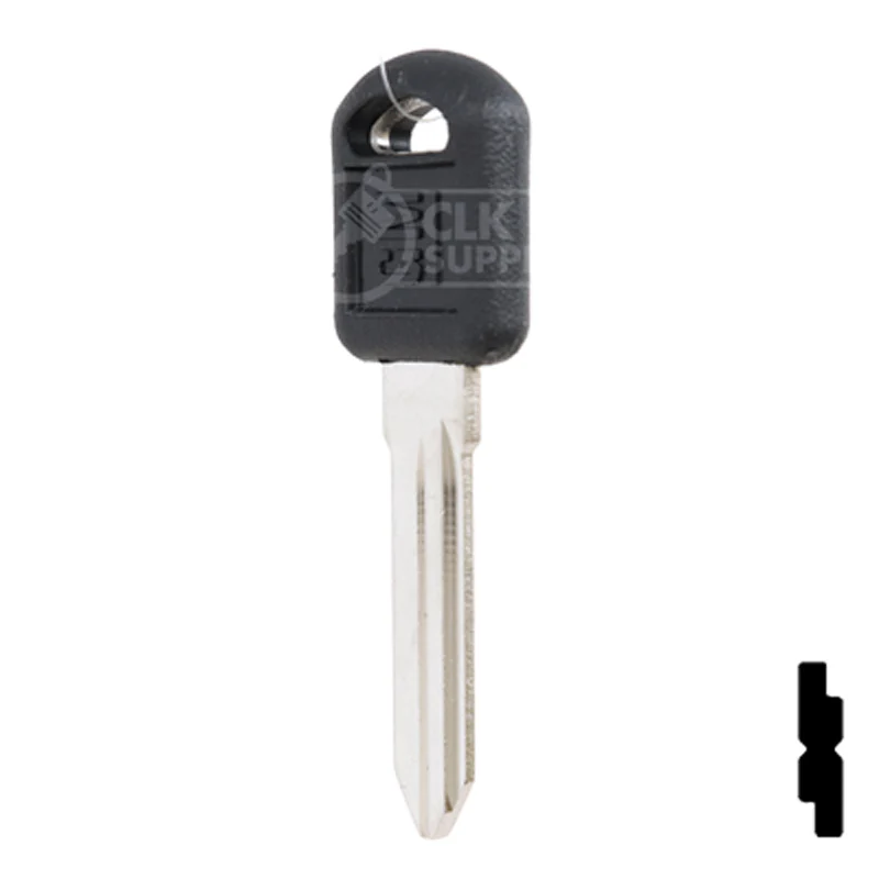 Uncut OEM Plastic Head Key Blank | Chevrolet | 596222 - Image 22