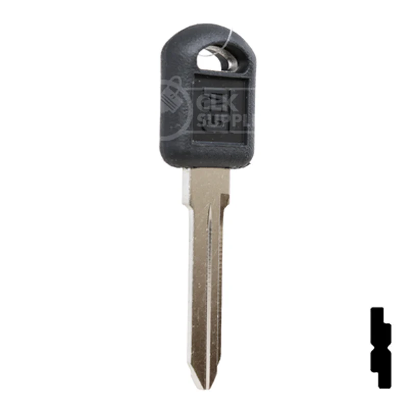 Uncut OEM Plastic Head Key Blank | Chevrolet | 596222 - Image 4
