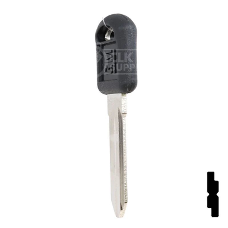 Uncut OEM Plastic Head Key Blank | Chevrolet | 596222 - Image 9