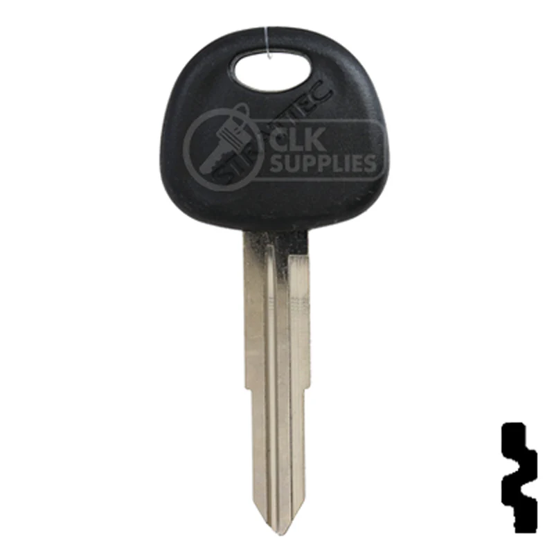 Uncut OEM Plastic Head Key Blank | Hyundai | 692068