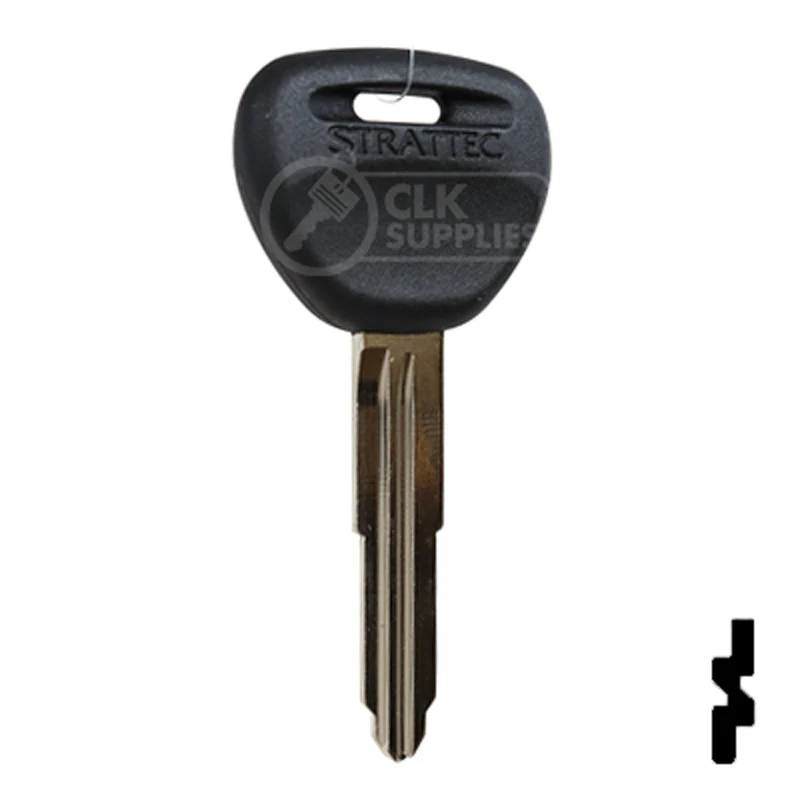 Uncut OEM Plastic Head Key Blank | Mitsubishi | 692071 - Image 3