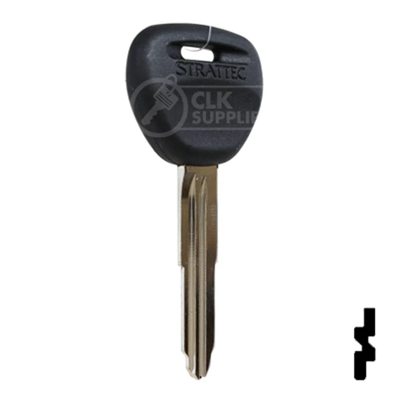Uncut OEM Plastic Head Key Blank | Mitsubishi | 692071 - Image 4