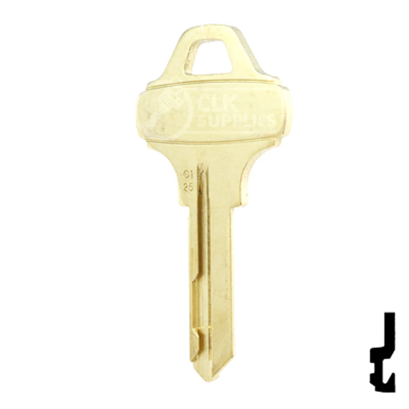Uncut OEM Key Blank | Schlage Everest | C125 - Image 11