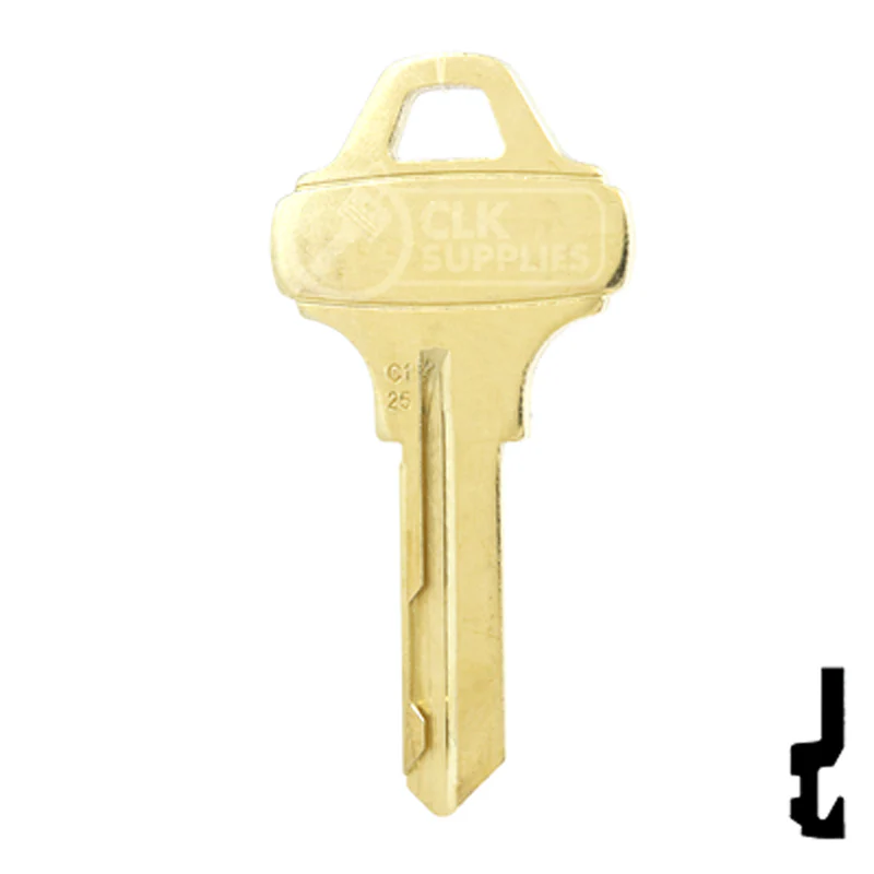 Uncut OEM Key Blank | Schlage Everest | C125 - Image 12