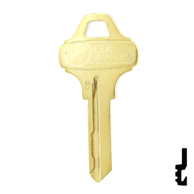 Uncut OEM Key Blank | Schlage Everest | C134 - Image 12