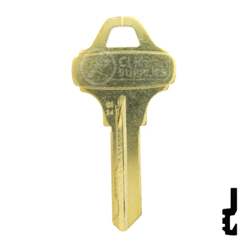 Uncut OEM Key Blank | Schlage Everest | C134 - Image 13