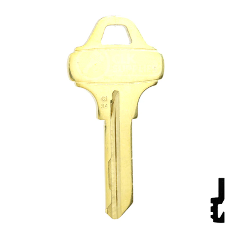 Uncut OEM Key Blank | Schlage Everest | C134 - Image 14