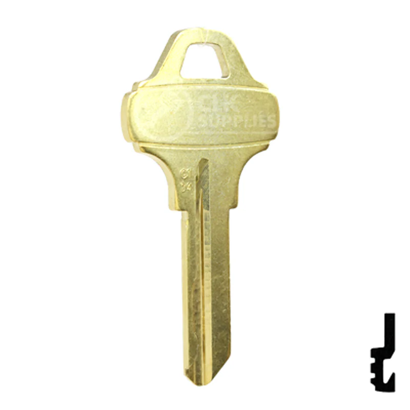 Uncut OEM Key Blank | Schlage Everest | C134 - Image 15