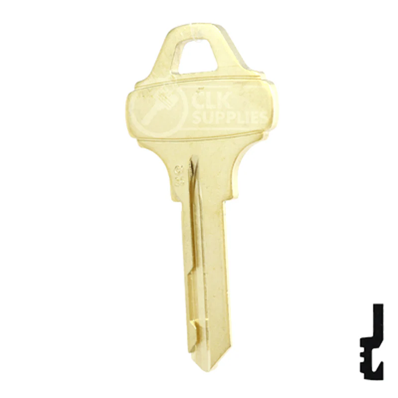 Uncut OEM Key Blank | Schlage Everest | C135 - Image 11