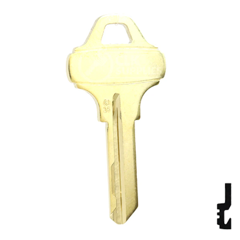 Uncut OEM Key Blank | Schlage Everest | C135 - Image 14