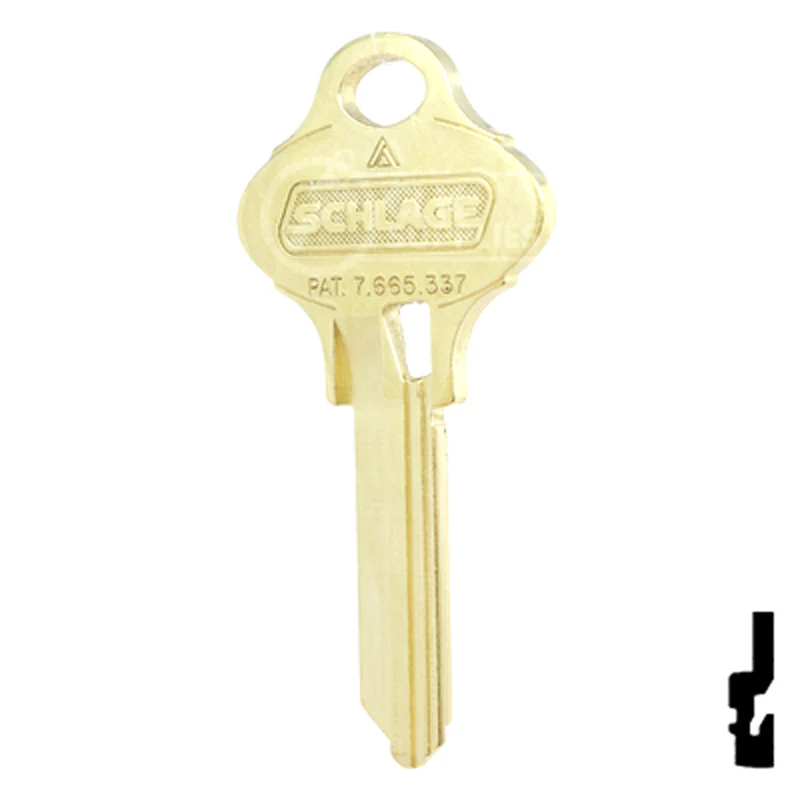 Uncut OEM Key Blank | Schlage Everest | S123 - Image 23