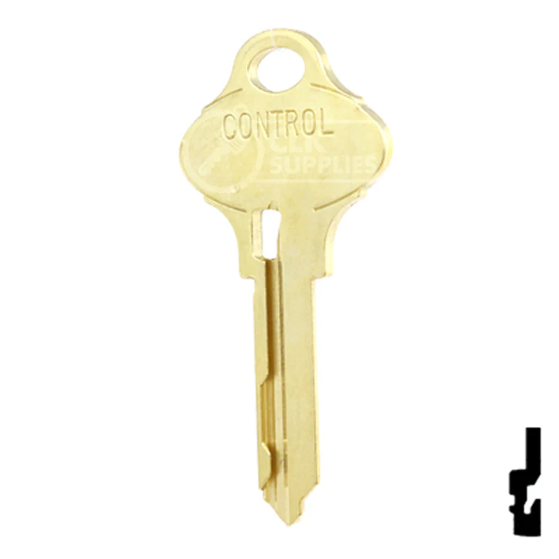 Uncut OEM Key Blank | Schlage Everest | S123 Control - Image 11