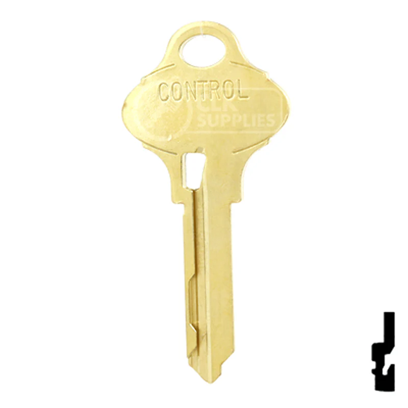 Uncut OEM Key Blank | Schlage Everest | S123 Control - Image 12
