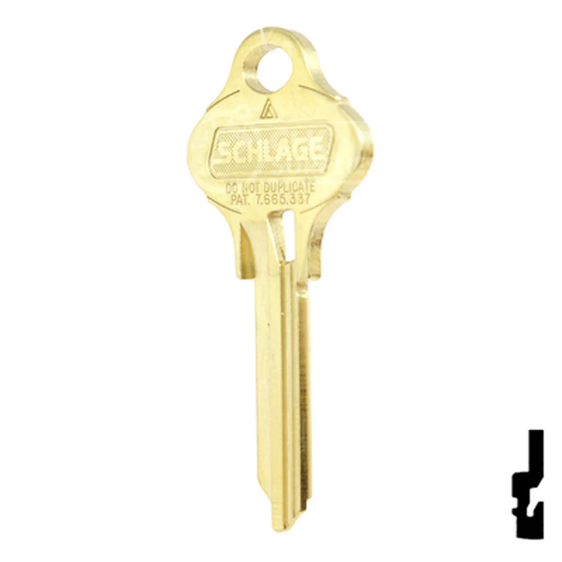 Uncut OEM Key Blank | Schlage Everest | S123 Control - Image 22