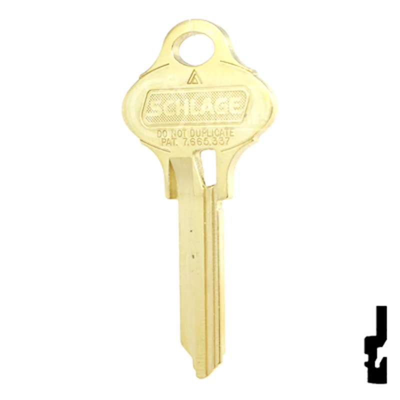 Uncut OEM Key Blank | Schlage Everest | S123 Control - Image 23