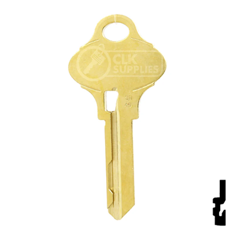 Uncut OEM Key Blank | Schlage Everest | S145 - Image 13