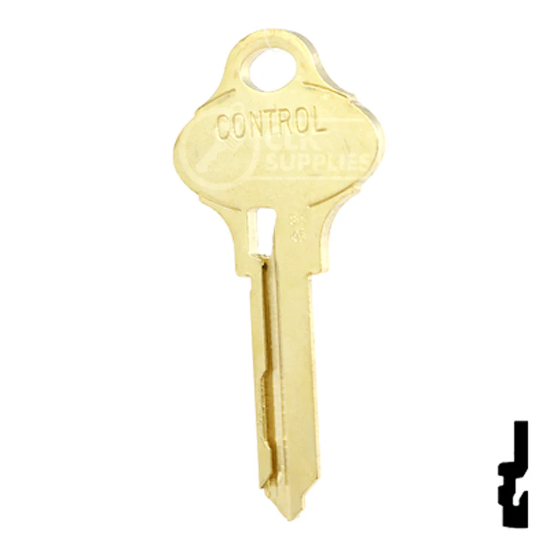 Uncut OEM Key Blank | Schlage Everest | S145 Control - Image 11