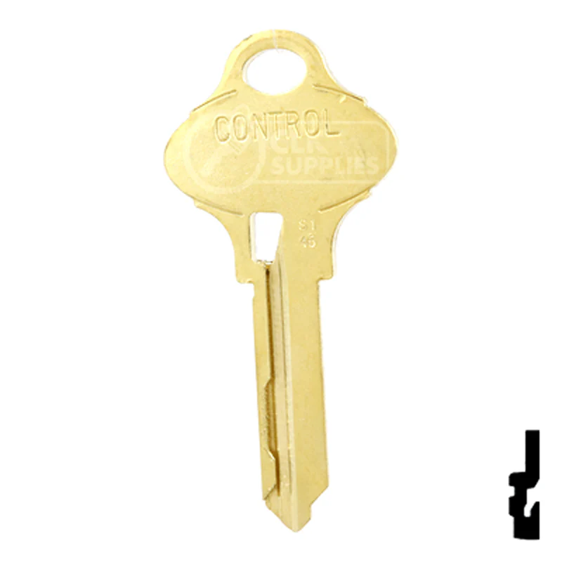 Uncut OEM Key Blank | Schlage Everest | S145 Control - Image 12