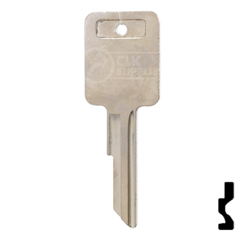 Uncut OEM Key Blank | Volvo, GM | 321148 - Image 24