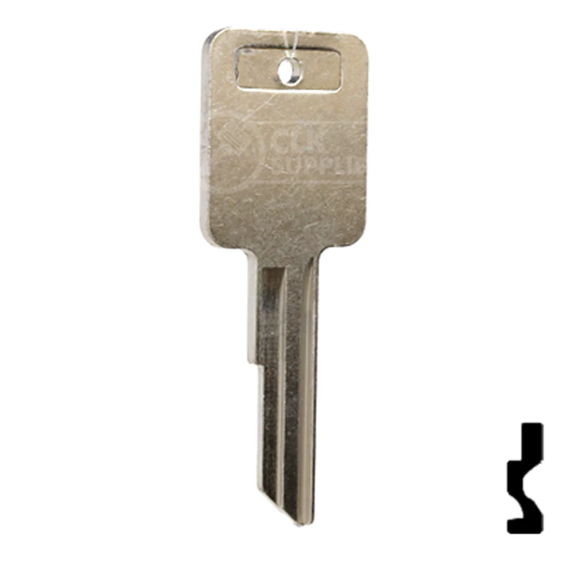 Uncut OEM Key Blank | Volvo, GM | 321148 - Image 3