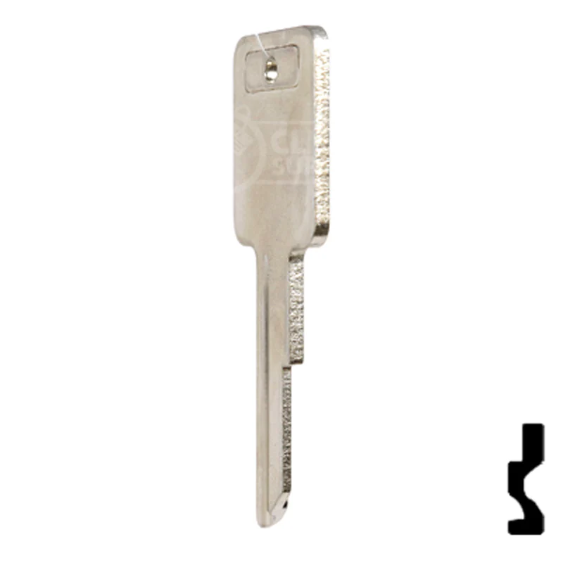 Uncut OEM Key Blank | Volvo, GM | 321148 - Image 9