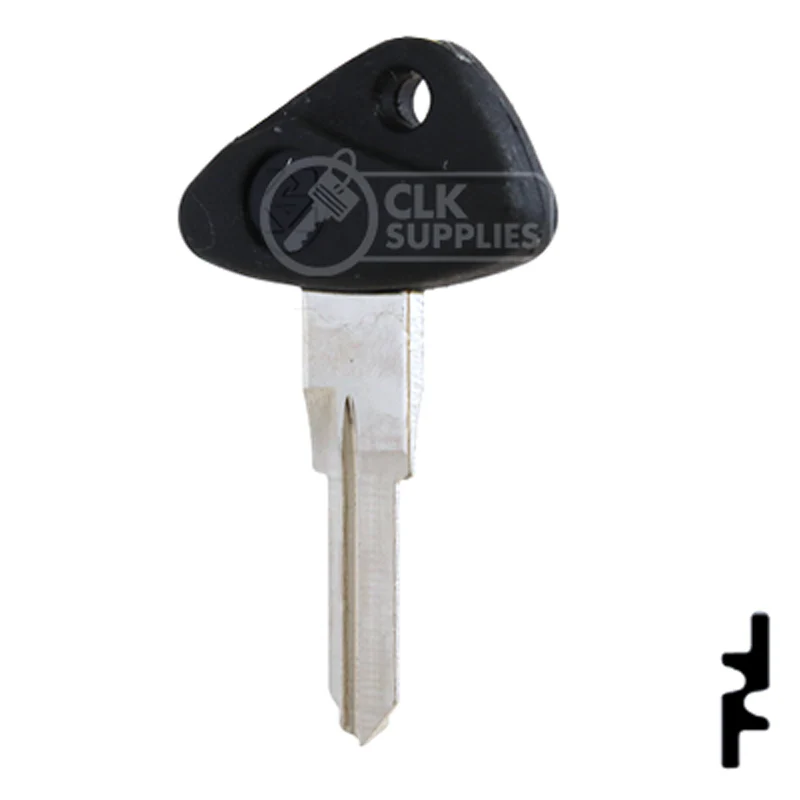 Uncut Plastic Head Key Blank | BMW, Zadi | ZD28RFP-SI - Image 11