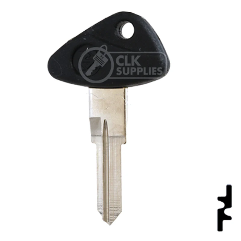 Uncut Plastic Head Key Blank | BMW, Zadi | ZD28RFP-SI - Image 12