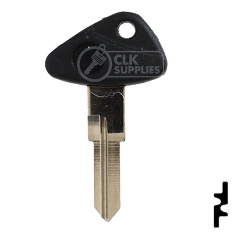 Uncut Plastic Head Key Blank | BMW, Zadi | ZD28RFP-SI - Image 13