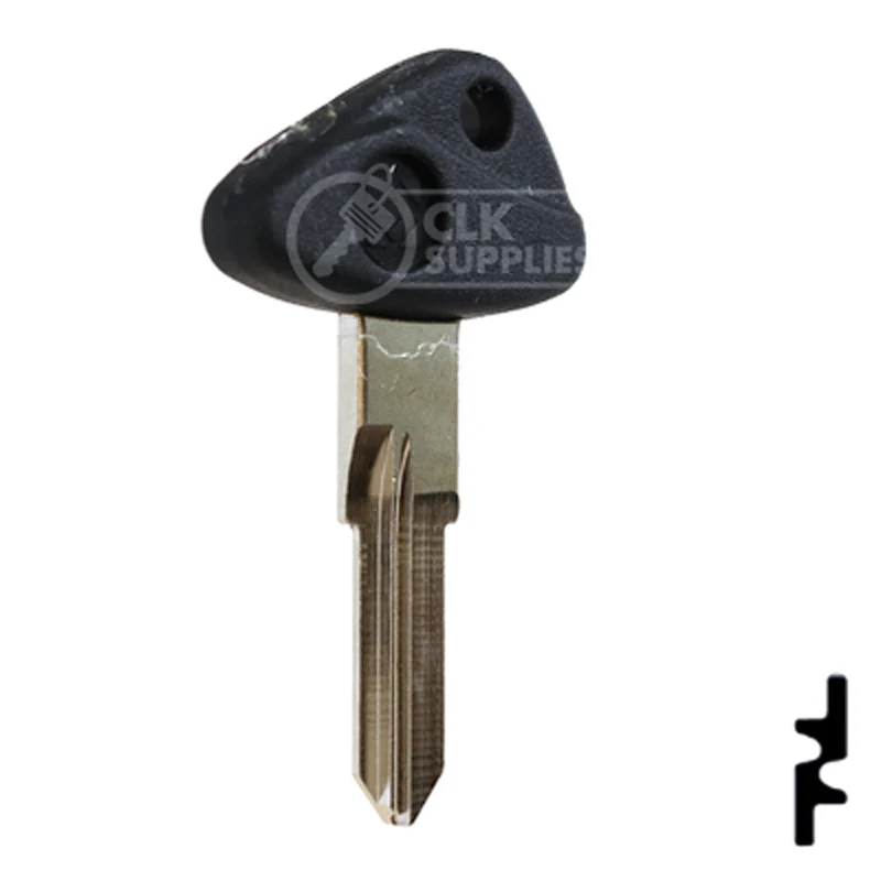 Uncut Plastic Head Key Blank | BMW, Zadi | ZD28RFP-SI - Image 16
