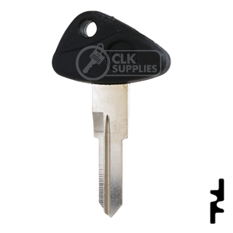 Uncut Plastic Head Key Blank | BMW, Zadi | ZD28RFP-SI - Image 24