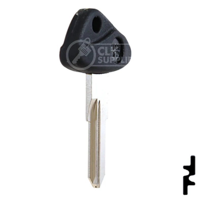 Uncut Plastic Head Key Blank | BMW, Zadi | ZD28RFP-SI - Image 5