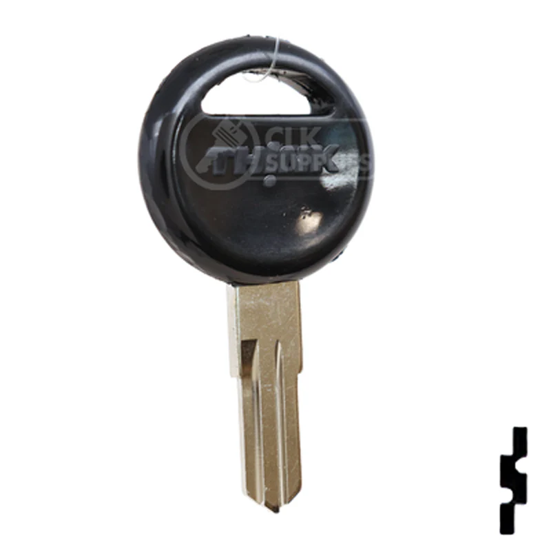 Uncut Plastic Head Key Blank | Ford | TH1-P - Image 16