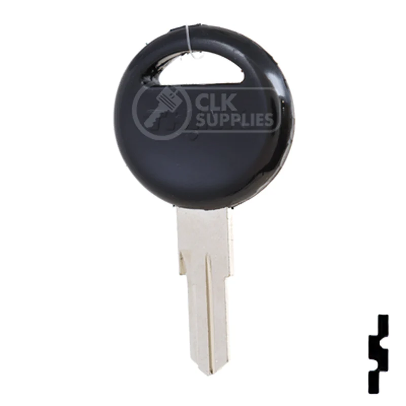 Uncut Plastic Head Key Blank | Ford | TH1-P - Image 24